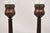 Antique English Regency Mahogany Hurricane Glass Shade Candle Holders - A Pair For Sale - Image 4 of 12