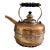 Antique 1930s English Simplex Solid Copper Kettle With Integrated Spirit Burner For Sale