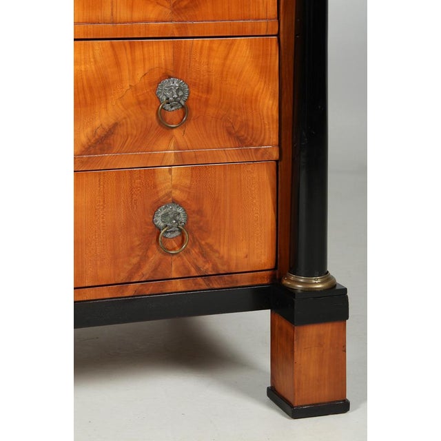 Biedermeier Chest of Drawers, 1820s For Sale - Image 6 of 15