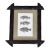 Early 19th Century Black Forest Framed C. Motte Fish Engraving, on Grasscloth For Sale