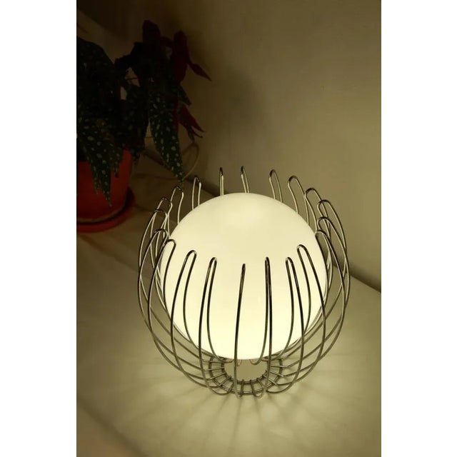 Industrial Space Age Table / Floor Lamp, Italy, 1970s For Sale - Image 3 of 9