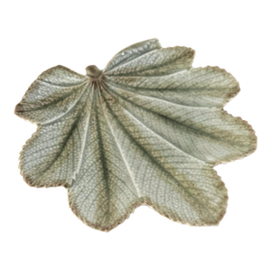 Vintage Majolica Porcelain Leaf - Christian Tortu