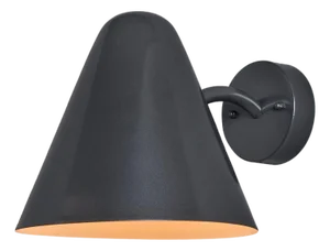 Mid-Century Modern 'ZuZu' Steel Painted Brass Wall Sconce in the Style of Jacques Biny