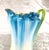 Teal and Light Green Shaped Chocolate Pot For Sale - Image 11 of 11