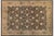 Black Floral Pak-Persian Black/Dark Gold Wool Rug - 10'1'' X 14'0'' For Sale - Image 8 of 8