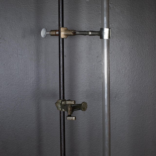 Vintage Cast Iron Test Tube and Beaker Laboratory Stand c.1920-1940 For Sale - Image 4 of 6