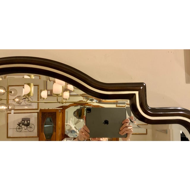 Modern Caracole Modern Scalloped Everly Wall Mirror For Sale - Image 3 of 6