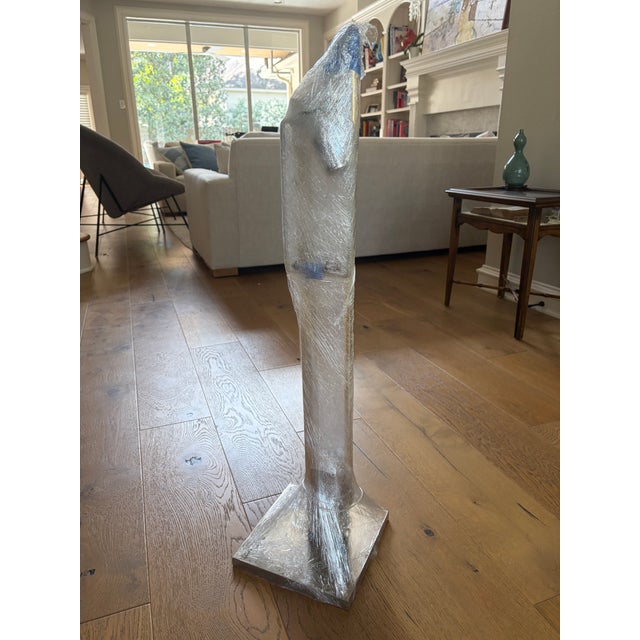 1960s Adjustable Brass and Chrome Telescoping Floor Lamp, Attributed to Laurel For Sale - Image 15 of 15