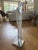 1960s Adjustable Brass and Chrome Telescoping Floor Lamp, Attributed to Laurel For Sale - Image 15 of 15
