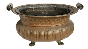 Copper Jardiniere With Liner