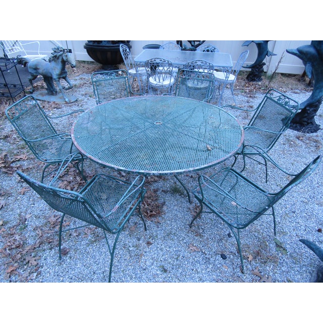 Vintage Outdoor Dining Set Chairish