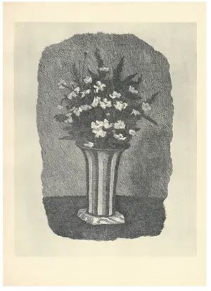 Giorgio Morandi, Jasmine in a Striped Vase, 1932-1957, Lithograph