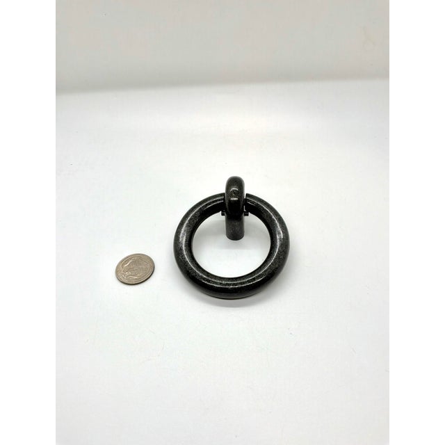 Henredon Ring Pull Antique Black. Classic Design.