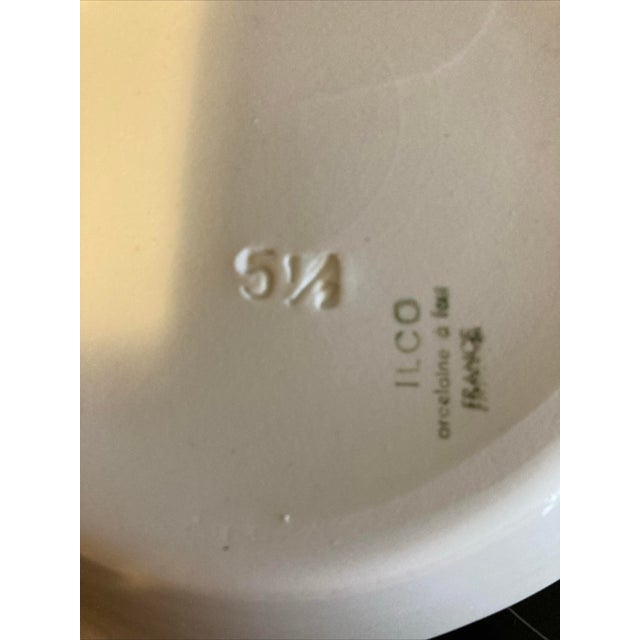 Apilco, France Flower Motif Au Gratin Dishes Set of 4 Chairish