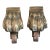 Vintage French Lion Paw Brass Furniture Casters- Set of 2 For Sale