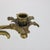 Bronze Pair of Antique French Rococo Bronze Candelabras With Marble Bases C1890 For Sale - Image 8 of 12