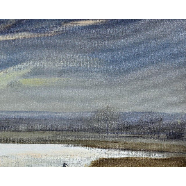 Rowland Hilder, River Bure, Norfolk, East Anglia, Oil Painting, 1950s, Framed For Sale - Image 7 of 18