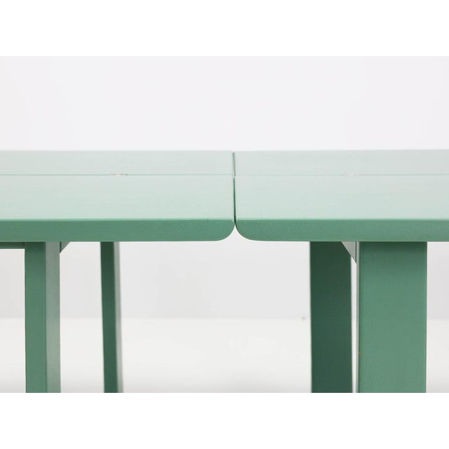Wood Modular Nesting Dining Table by Gigi Sabadin for Stilwood, Italy, 1973, Set of 3 For Sale - Image 7 of 18
