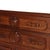 Antique Walnut 3-Drawer Marble Top Chest With Carved Medallions & Pulls C1890 For Sale - Image 9 of 18