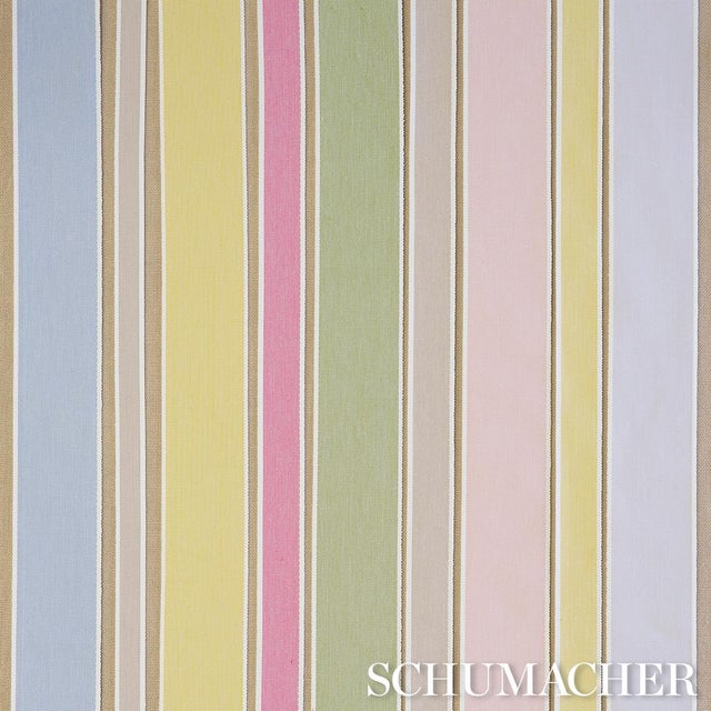 Schumacher SAMPLE - Schumacher Sandpiper Tape Narrow In Yellow For Sale - Image 4 of 4