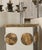 1970s Cork & Chrome Paul Evans Style Table Lamp For Sale - Image 5 of 8
