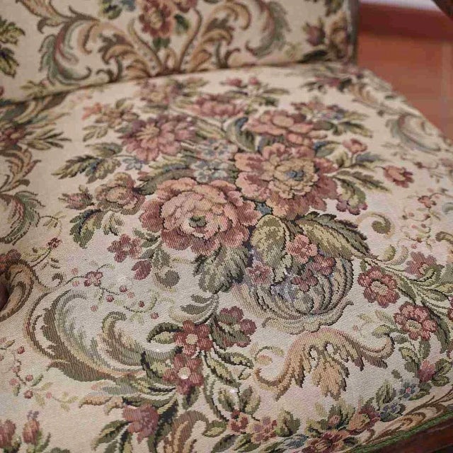 Antique Armchair in Walnut, 1800 For Sale - Image 10 of 11