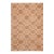 Contemporary Gabbeh Tan/Brown Wool Rug - 6'0'' X 8'6'' For Sale