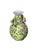 Chinoiserie Vintage Yellow Porcelain Vase With Flower Bud Handles For Sale - Image 3 of 6