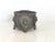 Metal Antique English Lead Quatrefoil Planter With Lion Heads and Paws, 1850s For Sale - Image 7 of 9