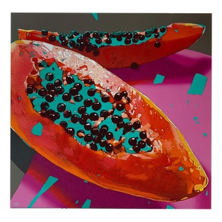 Rafal Gadowski, Papaya 10, 2022, Oil on Canvas For Sale