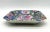Late 20th Century 20th Century Chinoiserie Blue and Pink Floral Vide Poche/Catchall Dish For Sale - Image 5 of 13