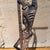 1970s Brutalist Metal Sculpture Savior of Auschwitz by Emaus Mexico For Sale - Image 4 of 7
