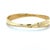 Tiffany and Co. Late 20th Century Tiffany & Co. Etoile Yellow Gold, Platinum and Diamond Bangle Bracelet For Sale - Image 4 of 7