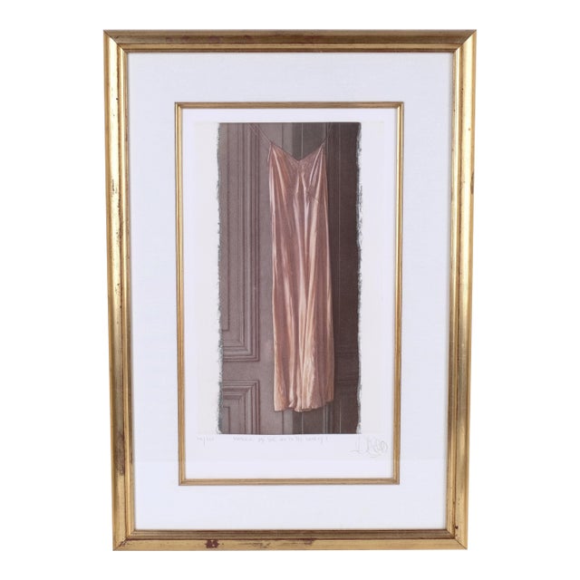 Late 20th Century Willi Kissmer "Where Did You Go to My Lovely" Limited Edition 119/250 Aquatint Print Framed, Matted & Ready to Display For Sale