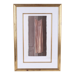 Late 20th Century Willi Kissmer "Where Did You Go to My Lovely" Limited Edition 119/250 Aquatint Print Framed, Matted & Ready to Display