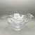 Contemporary Vintage Simon Pearce “Chelsea” Clear Crystal Bowl Handcrafted in America For Sale - Image 3 of 10