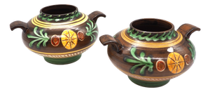 Swedish Ceramic Vases by Harald Östergren for Upsala Ekeby, Sweden, 1940s, Set of 2
