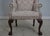Sherrill Large Ball & Claw Upholstered Wing Chair For Sale In Philadelphia - Image 6 of 12