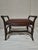 Pair of Rattan Benches Made in Phillipines Tobacco Brown For Sale - Image 10 of 12