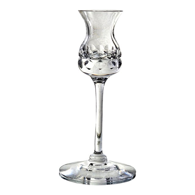 Kosta Boda Prince Crystal Candlestick Holder 7" #66200 For Sale