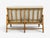 Ficks Reed, Two Seater Sofa, Bamboo, Cane, White Fabric, Usa, 1950s For Sale - Image 14 of 15