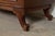 French Regency Louis XVI Carved Mahogany Bow Front Sideboard or Bar Cabinet, Circa 1940s For Sale - Image 10 of 14