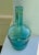 French Early 20th Century Green Glass Demijohn Bottle For Sale - Image 3 of 9