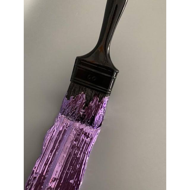 Santicri Violet Brush, 2025 Resin sculpture Edition of 100 copies 40 x 17 x 1 cm In a perfect state This piece is...