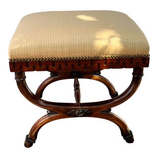 2000s William Switzer Regency Style Bench For Sale