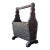 Vintage Carved Pine Wood Basket For Sale