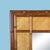 Coastal Vintage Faux Bamboo and Wrapped Rattan Mirror For Sale - Image 3 of 4