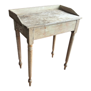 Antique Rustic Pine Work Table
