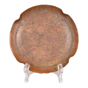 Roycroft Arts & Crafts Hammered Copper Ashtray or Catchall