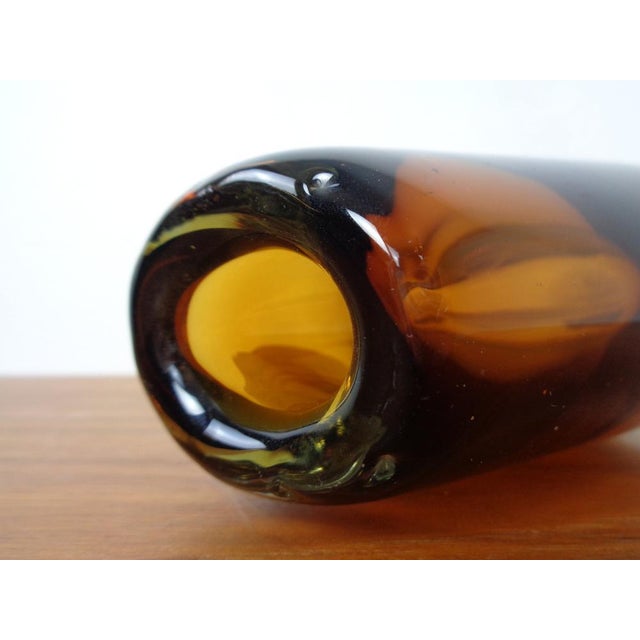 Finnish Glass Vase by Armando Jacobino for Oy Kumela, 1950s For Sale - Image 14 of 15
